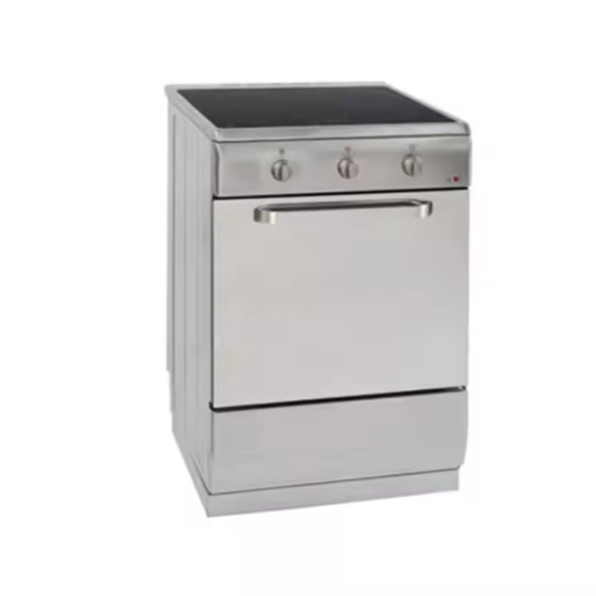 4 Burners Glass Cover Stainless Steel Free Standing Gas Oven