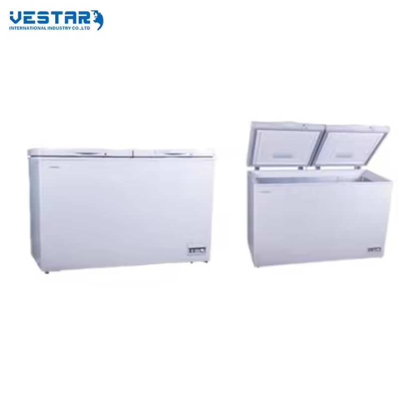 Freezers with Transparent Doors - Easy Content Viewing