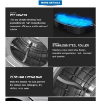 Vestar's large-capacity washing machine features water-saving silent and inverter technology