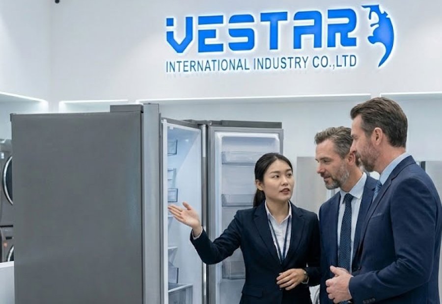 Clients Visit Our Modern Appliance Showroom