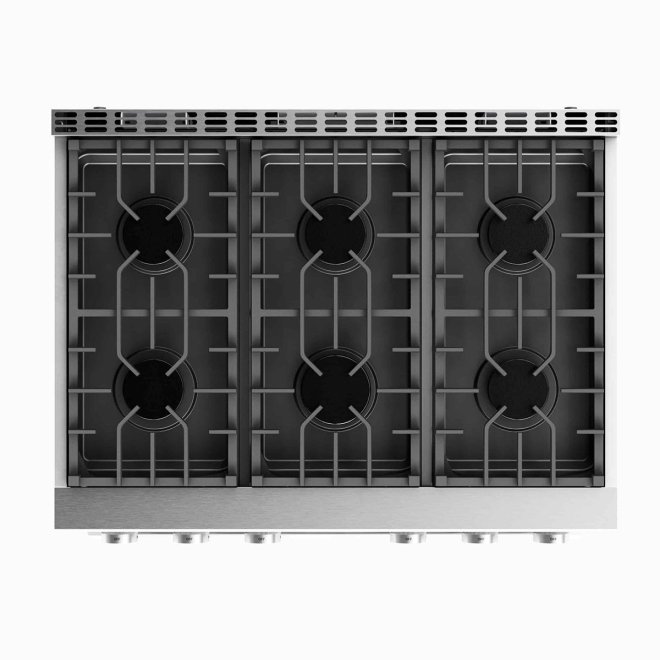 6 Burner Heavy Duty Gas Cooktop OEM
