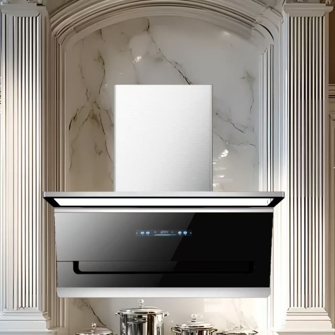 Ultra-Quiet Wall Mount Range Hood OEM