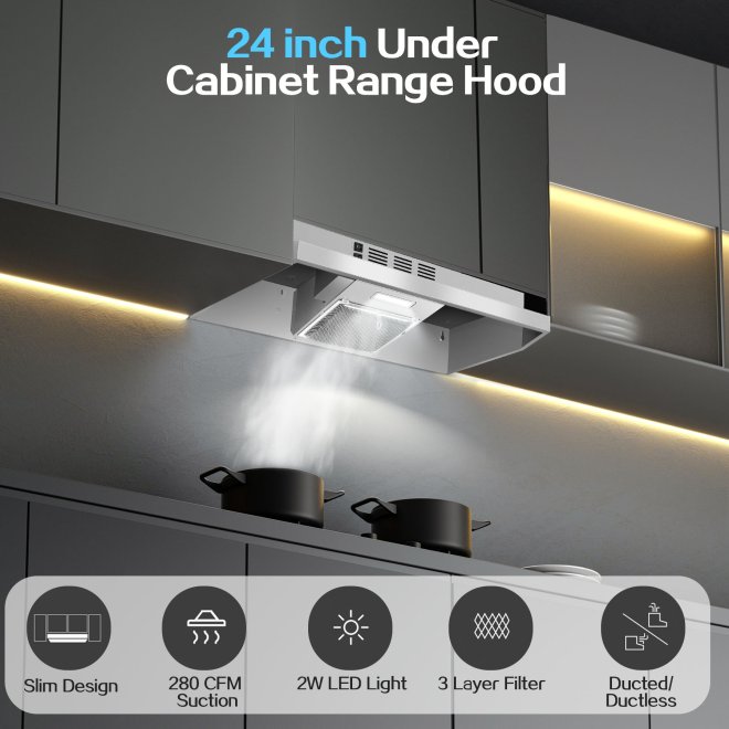 Range Hood Series – Wall / Under / Island