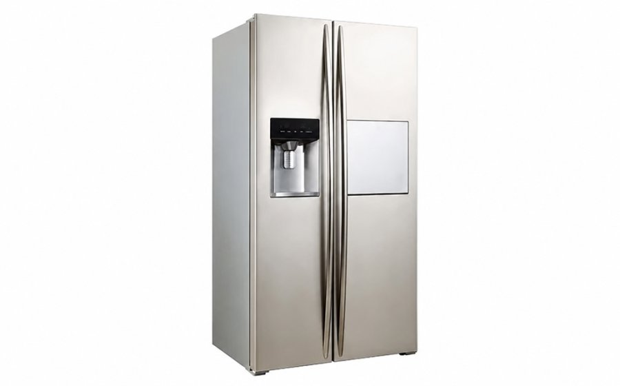 Side-by-Side Refrigerator: Large-Capacity Fresh Storage, Ice & Water at a Touch, for Healthy Family Meals