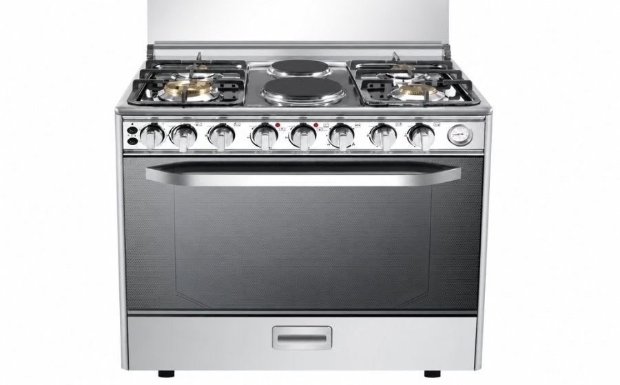 VESTAR Range Oven: Hybrid Gas & Electric Cooktop with a Large Oven — One Appliance for the Whole Family's Cooking