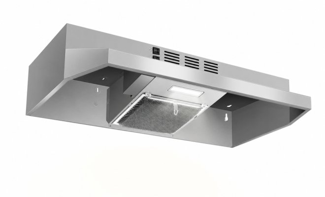 VESTAR Stainless Steel Under-Cabinet Range Hood: Slim Fit, Strong Extraction, Fresher Kitchen Air