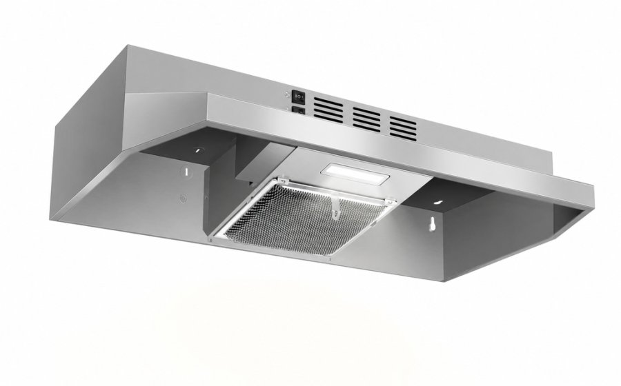 VESTAR Stainless Steel Under-Cabinet Range Hood: Slim Fit, Strong Extraction, Fresher Kitchen Air
