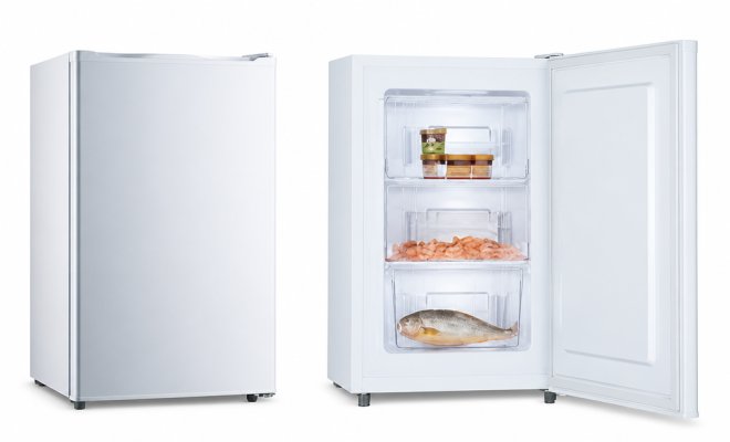 VESTAR Upright Single-Door Freezer: Simple Mechanical Control, Quiet and Energy Saving