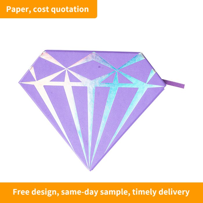 Diamond shaped magnet box