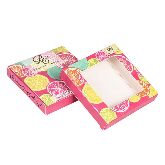 Eyelashes paper box