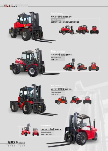 Carretillas elevadoras y cargadoras Bojun 2025-2
