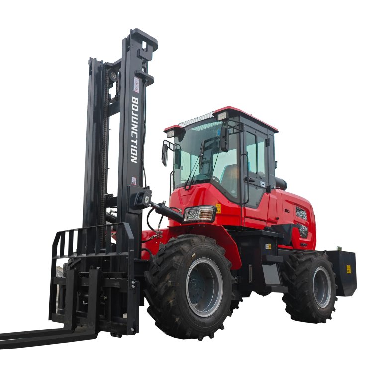 Carretilla elevadora todoterreno de 5 toneladas