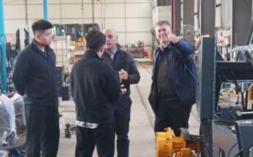 French Energy and Petrochemical Company Inspect Internal Combustion Forklifts and Loaders.