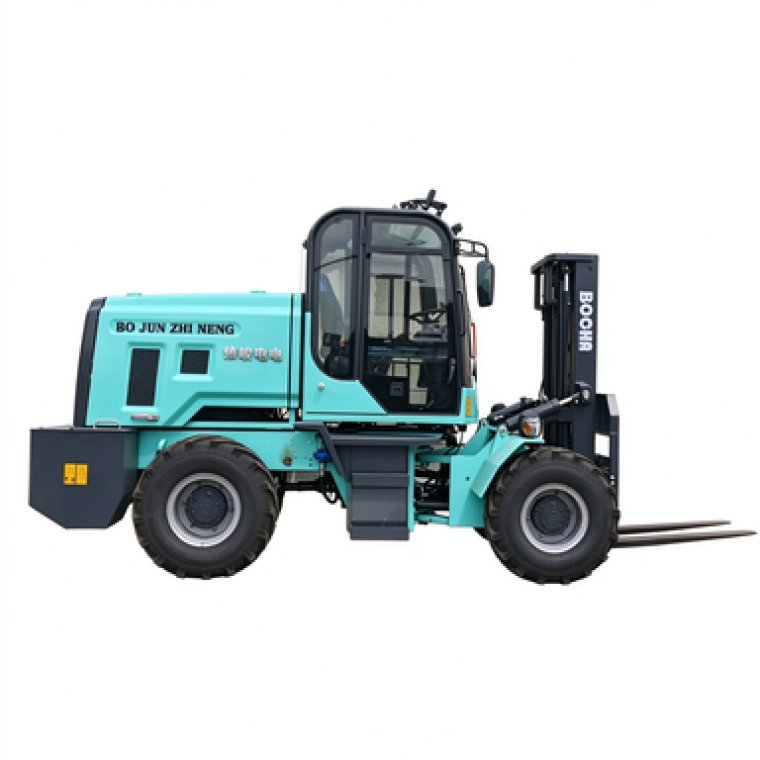 Electric Rough Terrain Forklift