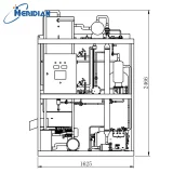 Energy-Efficient 3 Ton Tube Ice Machine for Commercial Use
