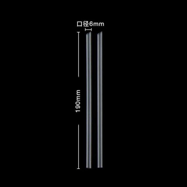 190mm Regular Beverage Straw