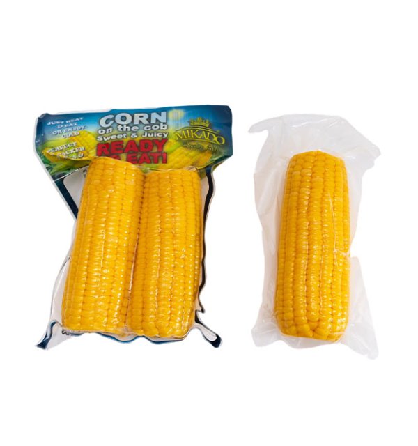 Corn cob in pouch pack