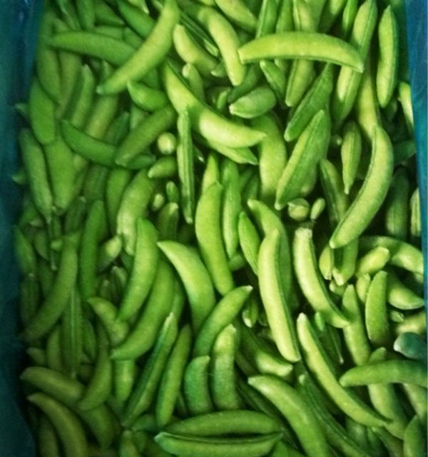 Frozen sugar snap peas