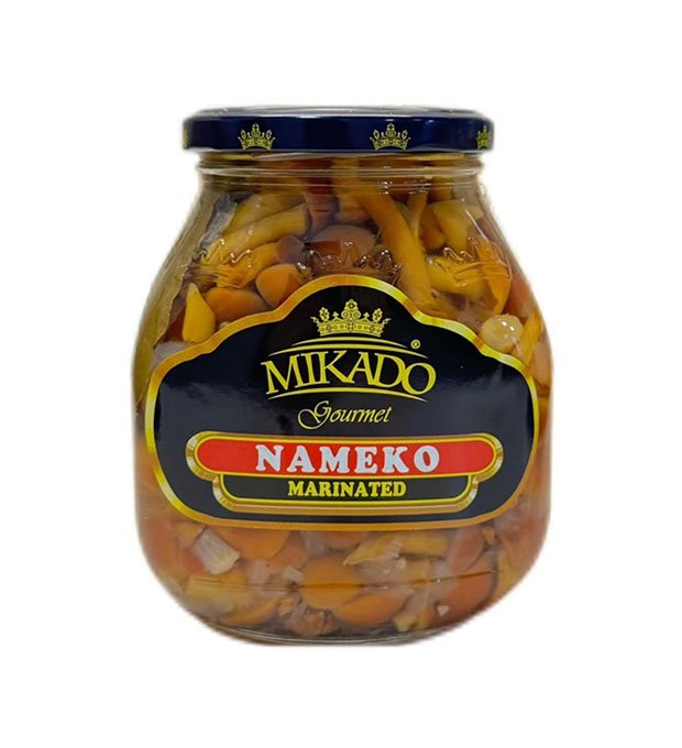Canned nameko mushroom marinated
