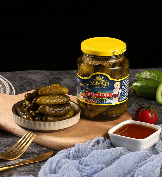 german style honey cucumber