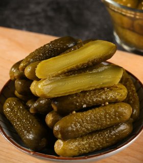 healthy german honey pickle