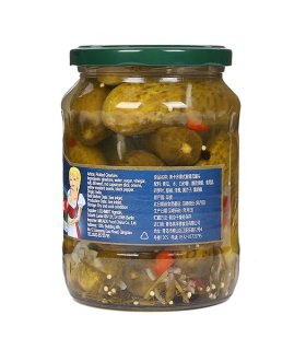 dill flavored cucumber pickle