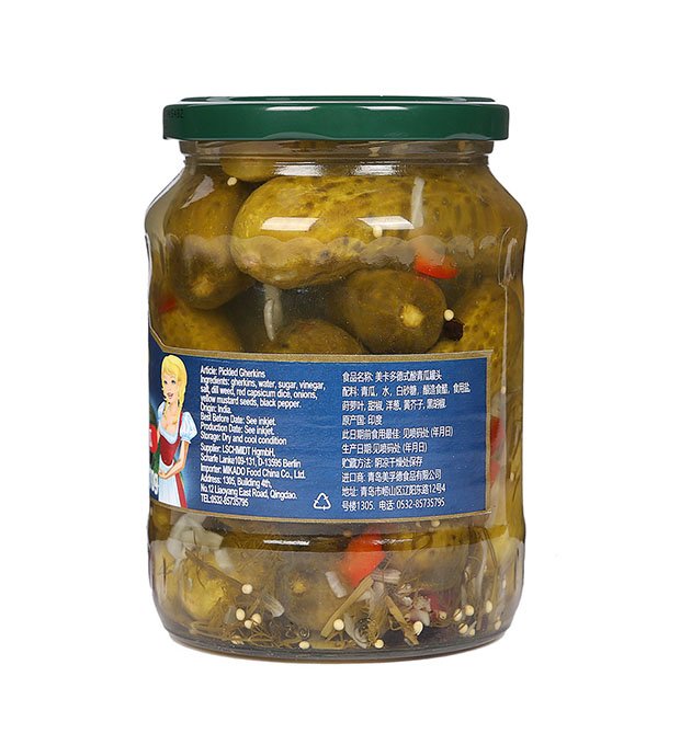 dill flavored cucumber pickle