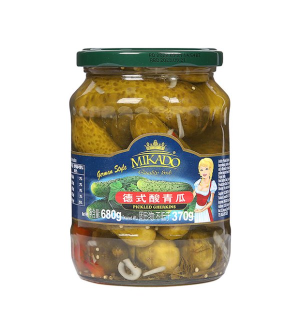 Mikado German-Style Picked Gherkins