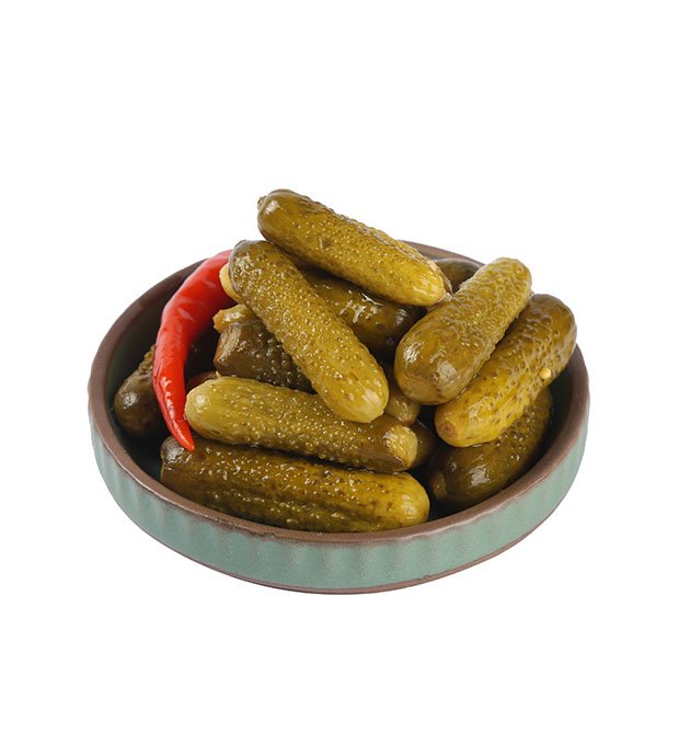 slightly spicy german pickle