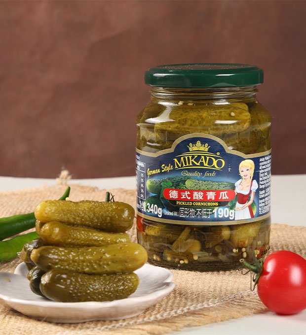 dill flavored pickled cucumber