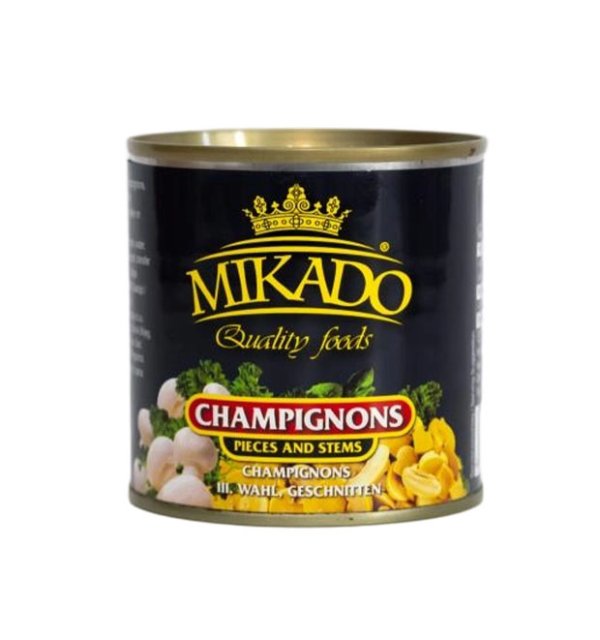Canned mushroom pieces & stems