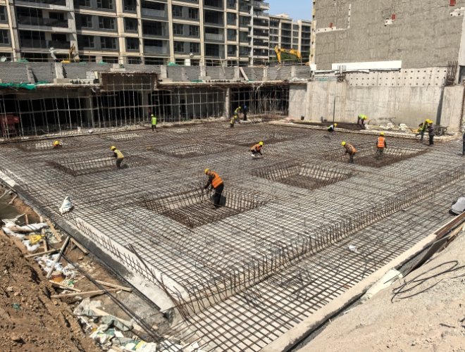Raft Foundation Construction