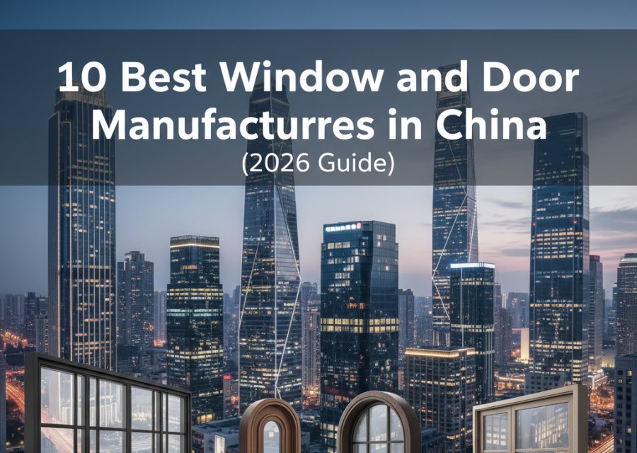 Las 10 Mejores Empresas Fabricantes de Ventanas y Puertas en China (Guía 2026)