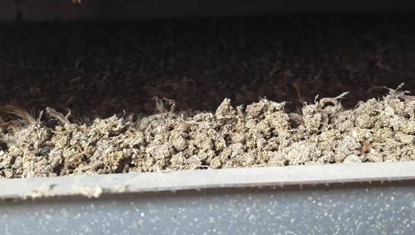 Manure air-drying equipment