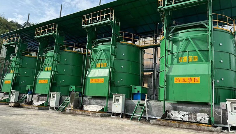 High efficiency closed fermentation machine