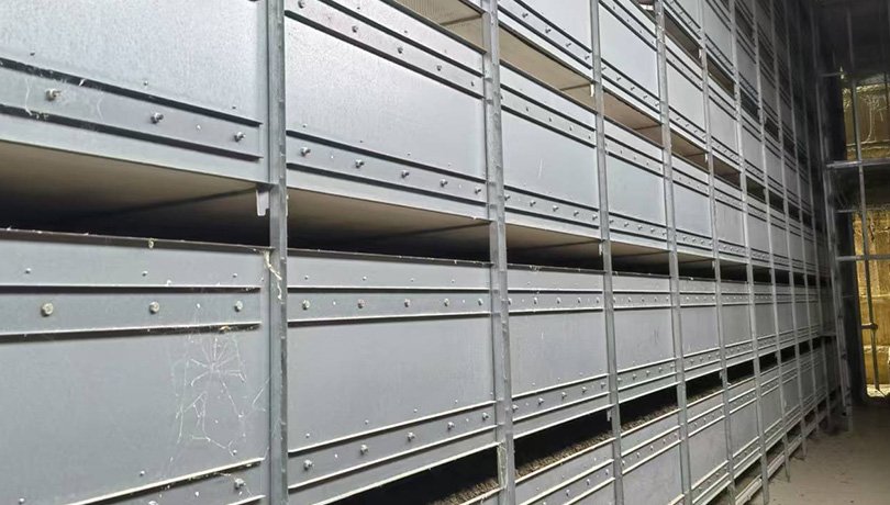 Manure air-drying equipment