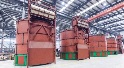 High efficiency closed fermentation machine