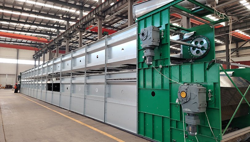 Manure air-drying equipment