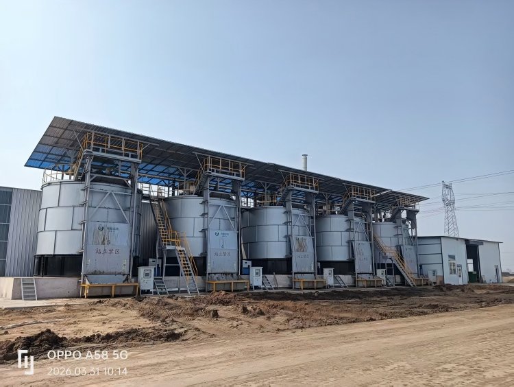 Manure Compost Tank for organic fertilizer production 