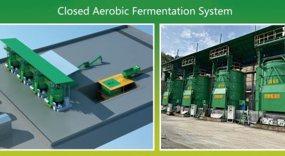 Bio organic fertilizer fermentation tank