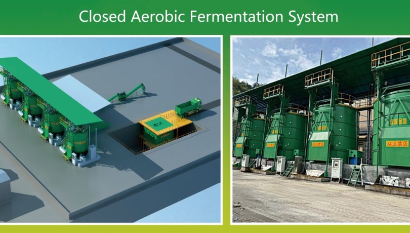 Bio organic fertilizer fermentation tank