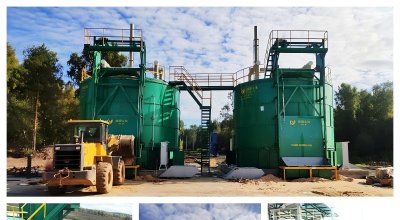 organic fertilizer composting machine for poultry farms