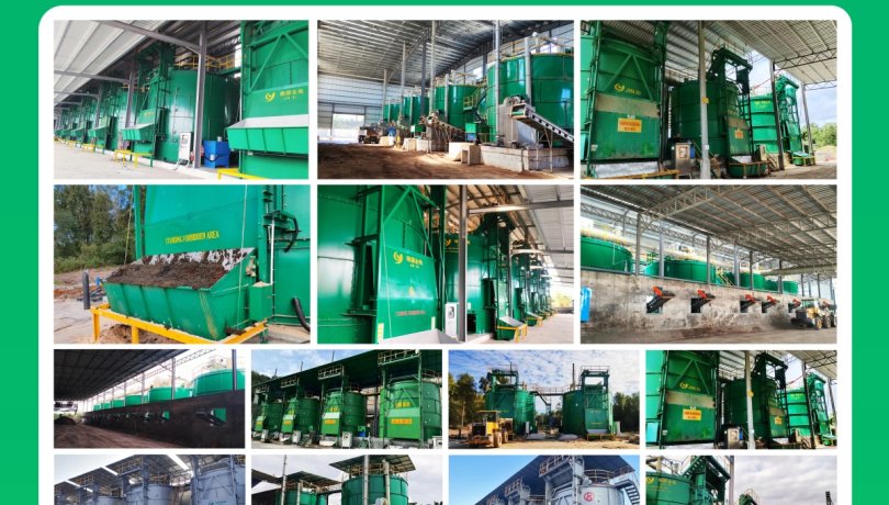 composter machine for poultry farms