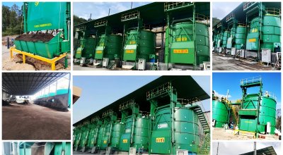 Organic Fertilizer Fermentation Tank for livestock manure treatment