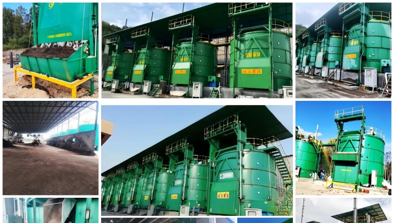 Organic Fertilizer Fermentation Tank for livestock manure treatment