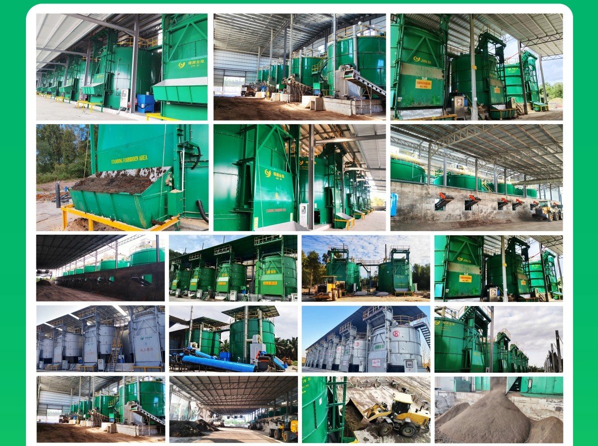 Poultry Manure Compost Tower