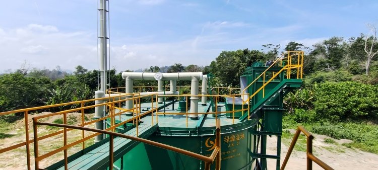 Organic fertilizer plant fermentation tank