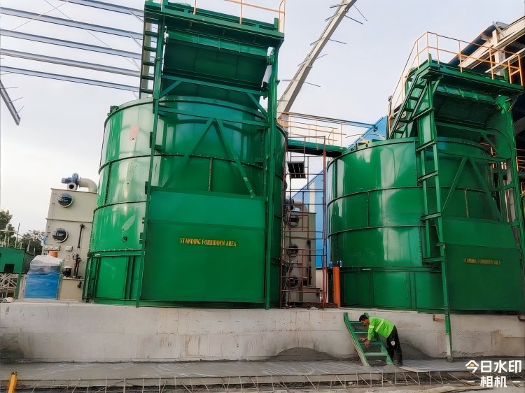 Organic fertilizer production fermentation tank