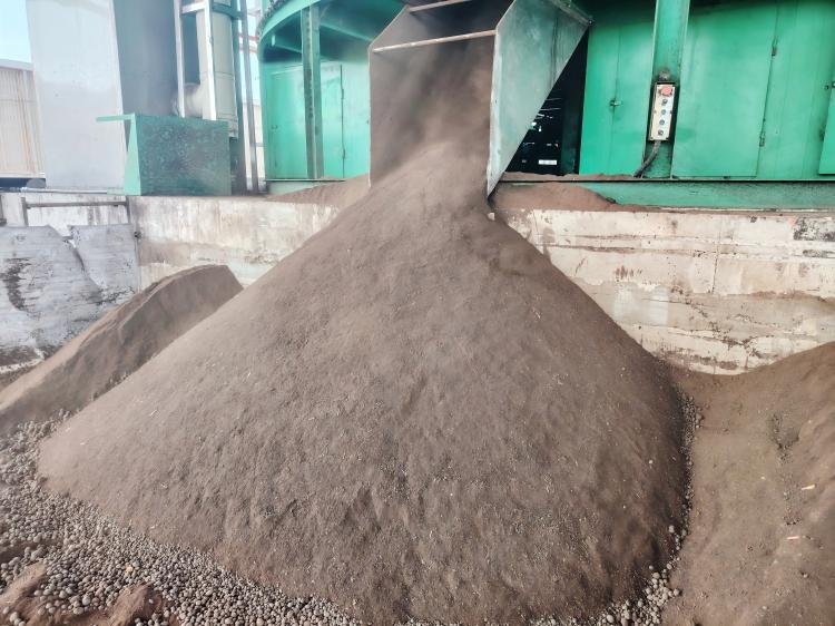 Organic Fertilizer Composting Tower Project Site