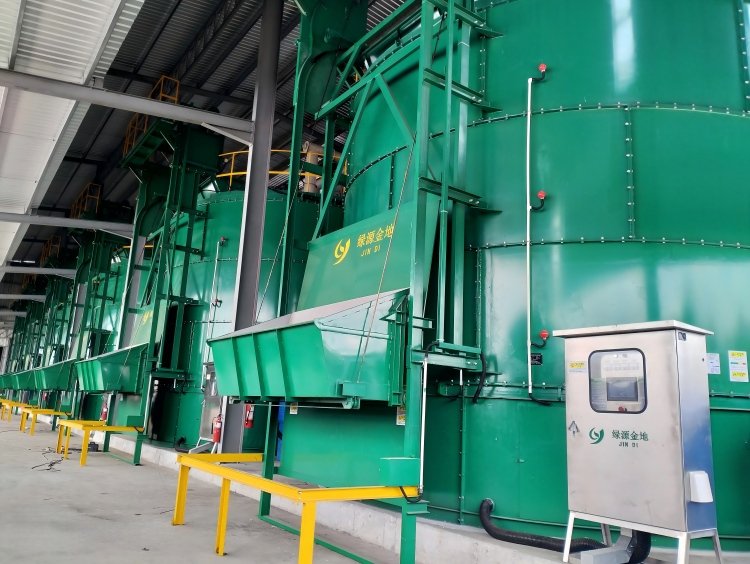 Organic fertilizer plant manure fermentation tank